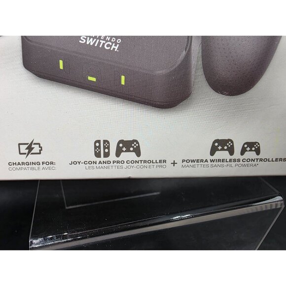 Nintendo Switch Controller Charging Base For Joy-Con & Pro Controllers - Picture 4 of 8